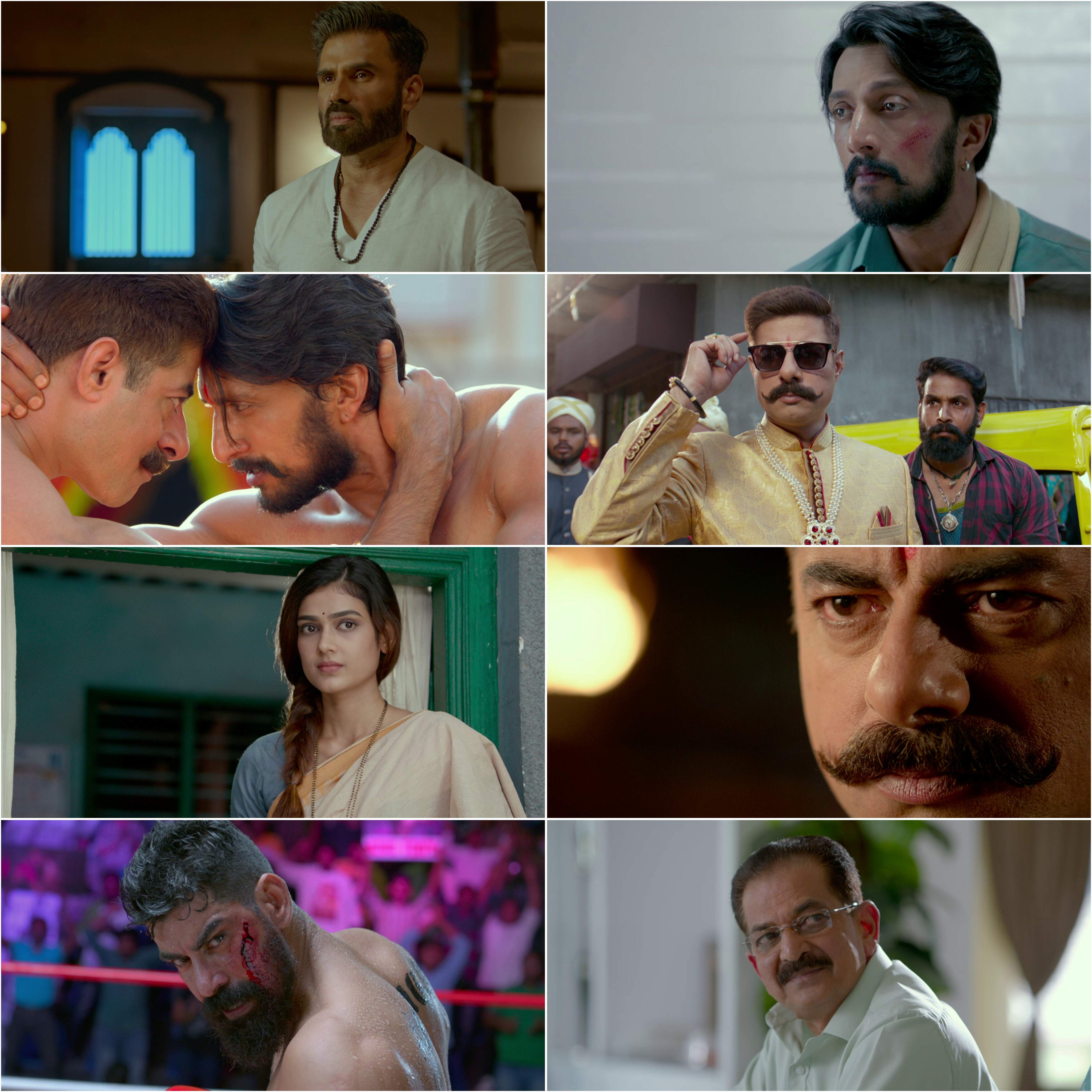 Baadshah Pehlwaan (Pailwaan) (2019) (Hindi + Kannada) Dual Audio UnCut South Movie HD ESub screenshot