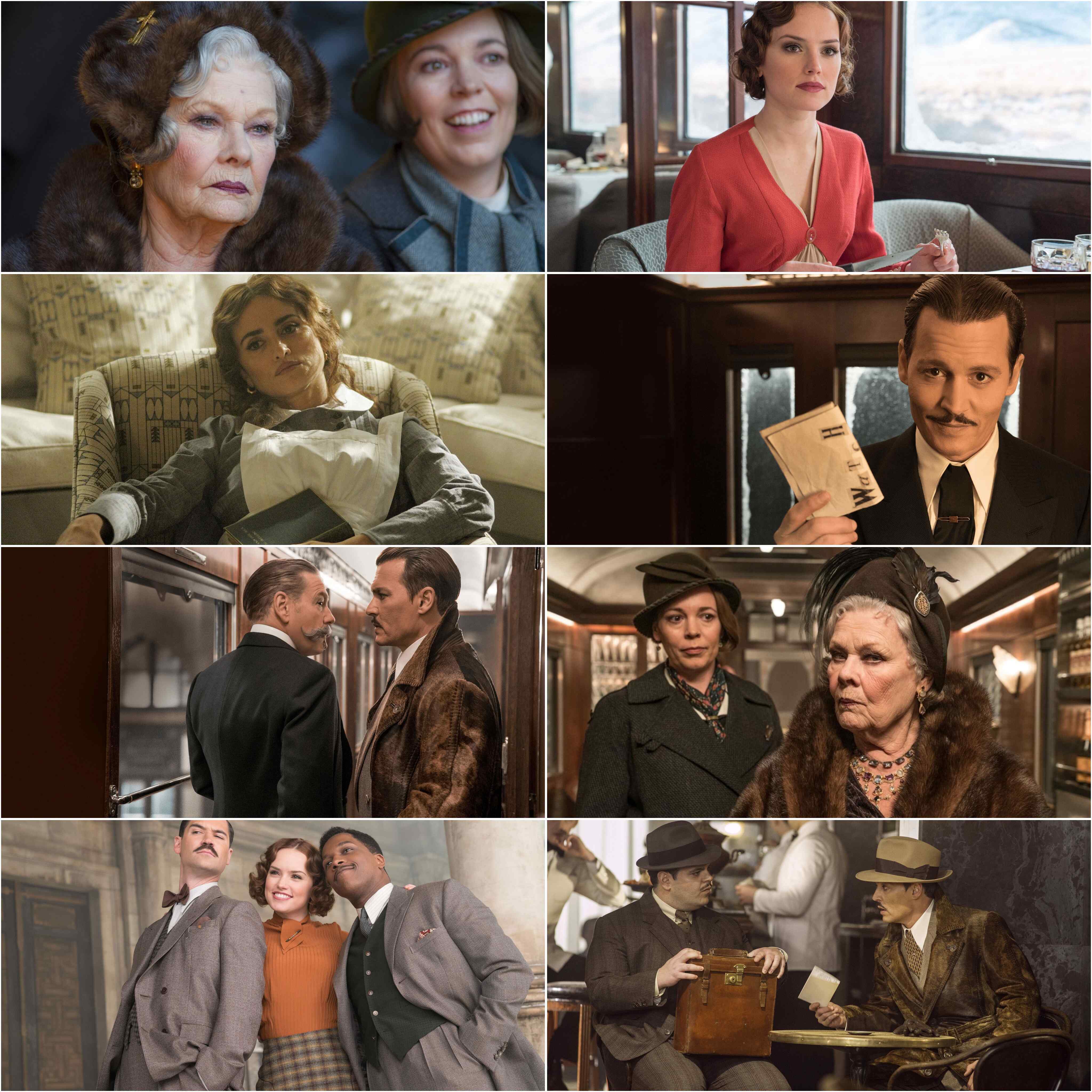 Murder On the Orient Express (2017) (Hindi + English) Dual Audio Hollywood Movie BluRay HD ESub screenshot